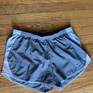 Gray womens nike shorts
